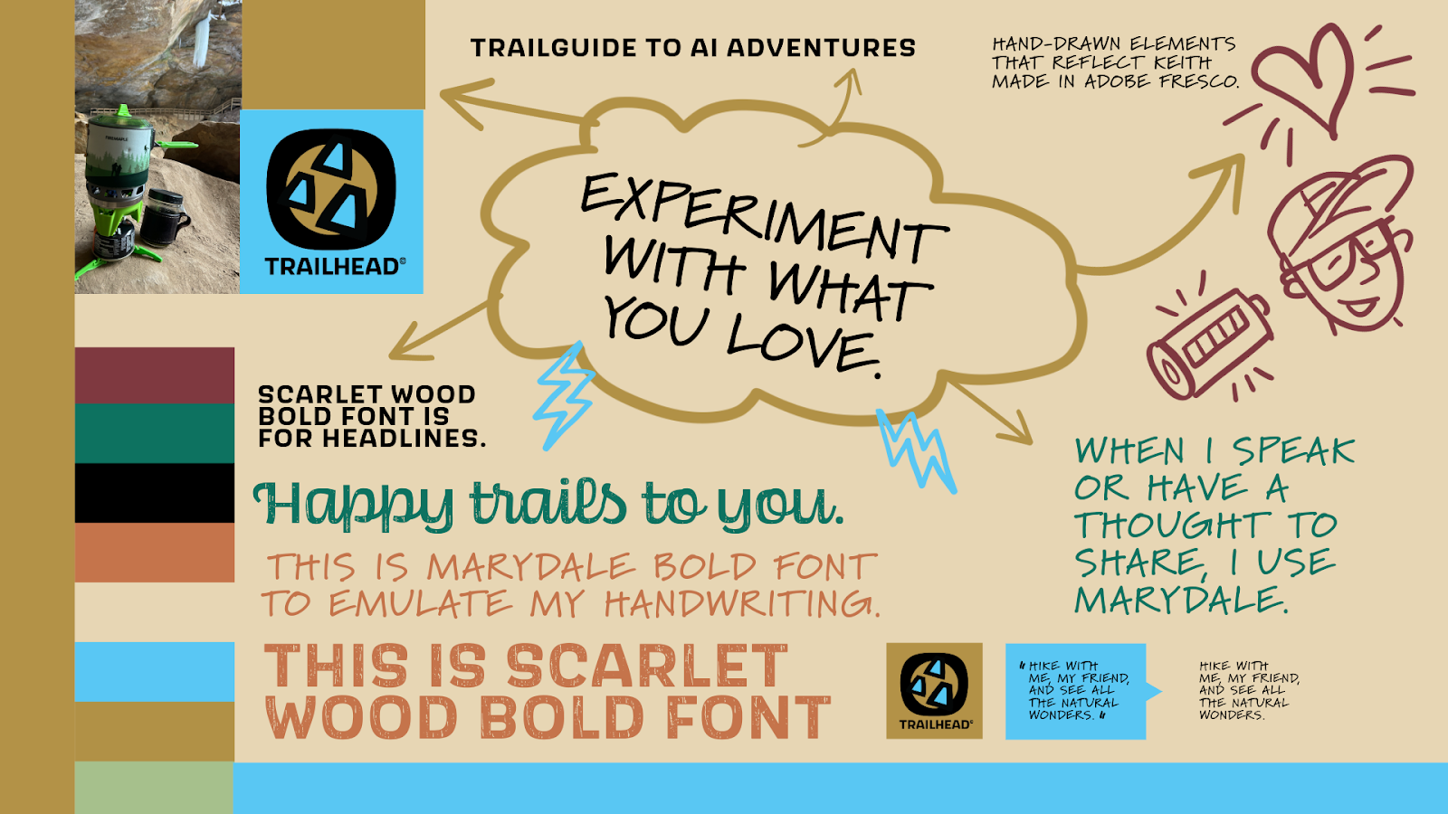 Tan TrailHead board